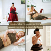 Sentre Castor Oil Pack for Plus Sizes – Adjustable, Organic, Leak-Resistant