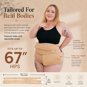 Sentre Plus-Size Castor Oil Pack Wrap Starter Set